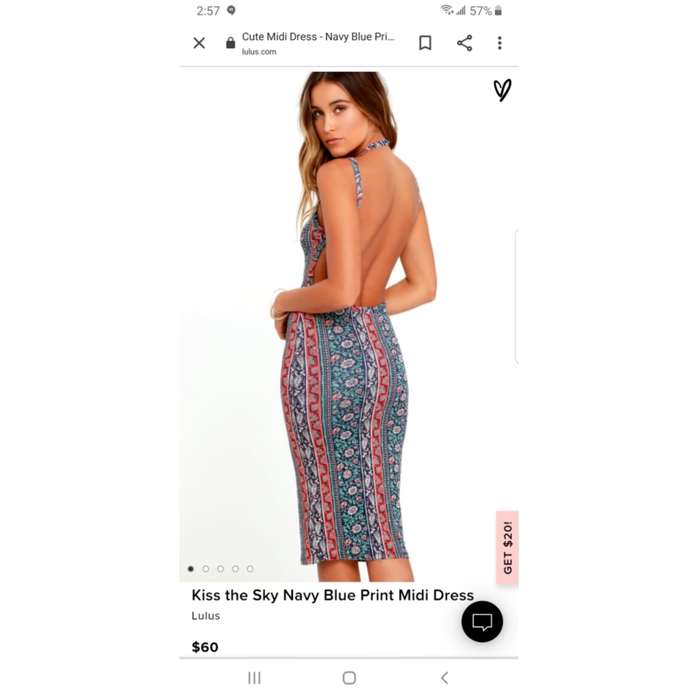 Super cute summer dress! Lulu's